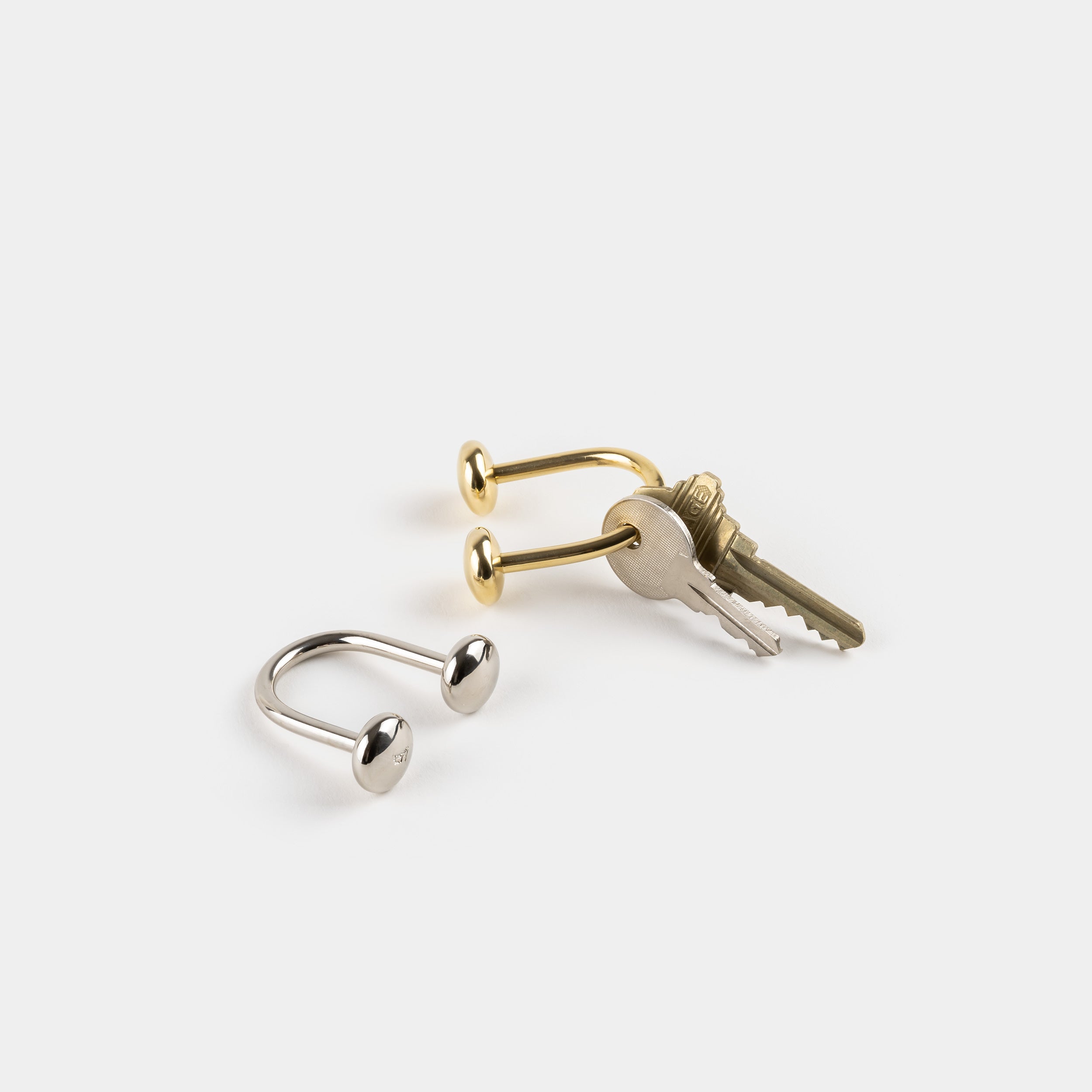 U shaped hot sale key ring